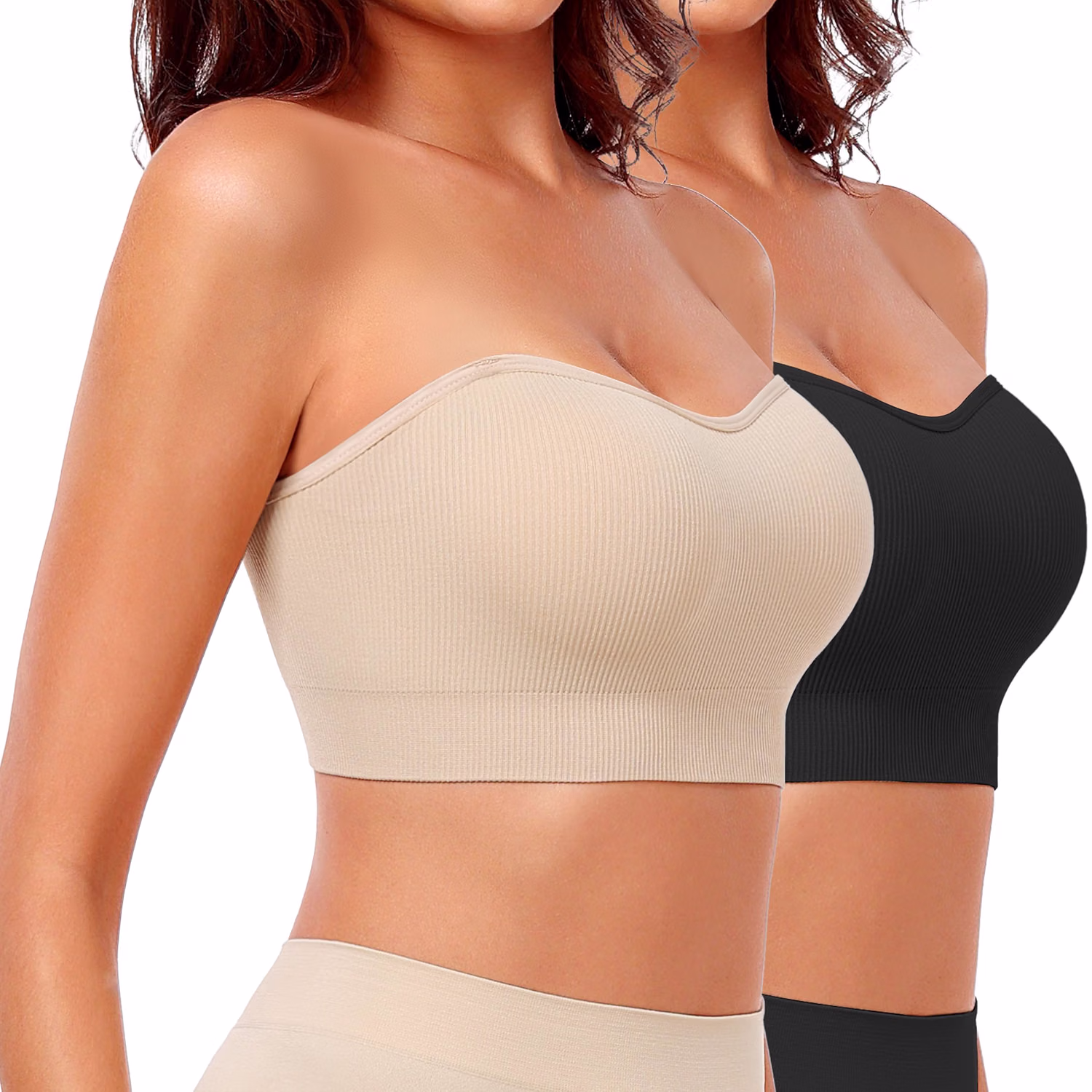 SIMIYA Wireless Non Slip Padded Bandeau Bra — image 8