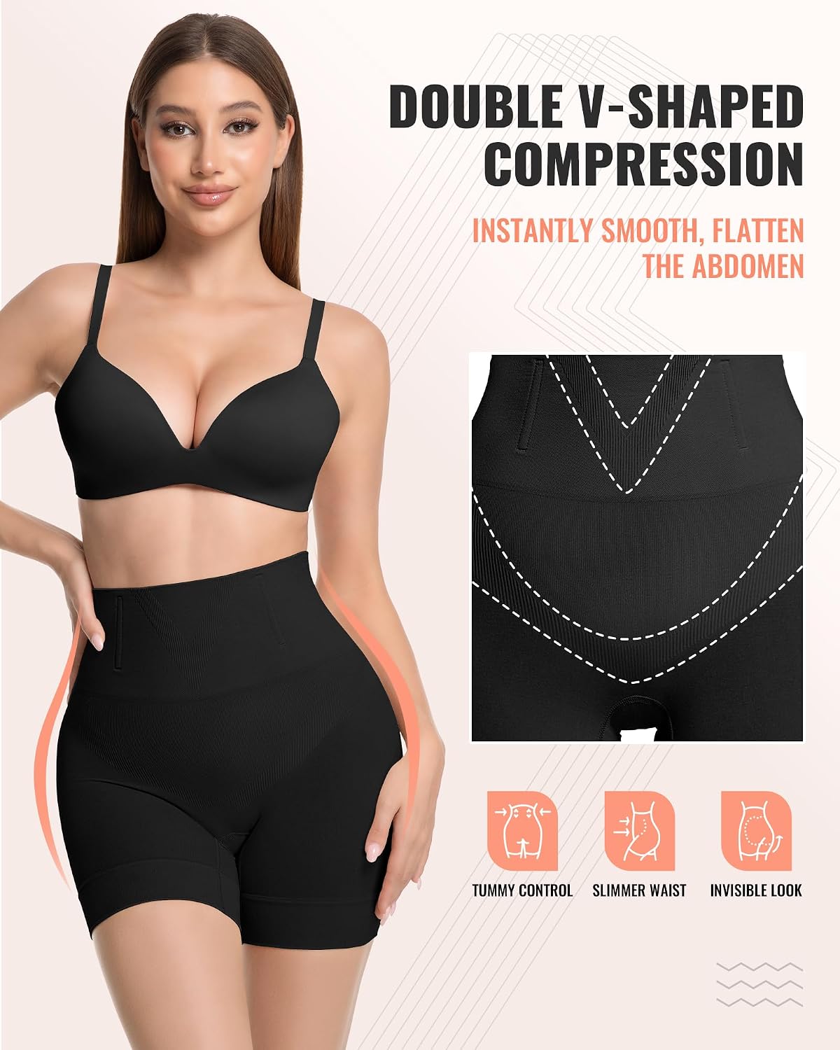 ForeverShaper Mid Waist Tummy Control Shapewear Shorts — image 4