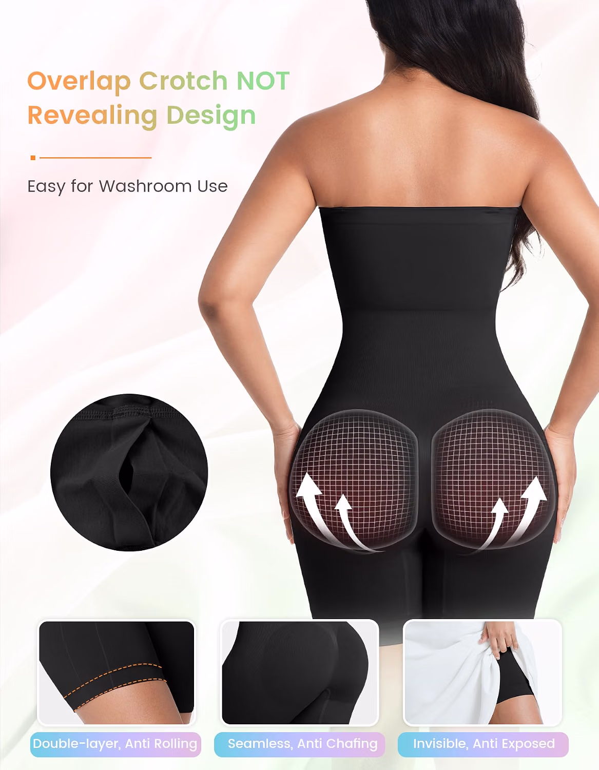 SIMIYA Shapewear Bodysuit with Built-in Bra — image 4
