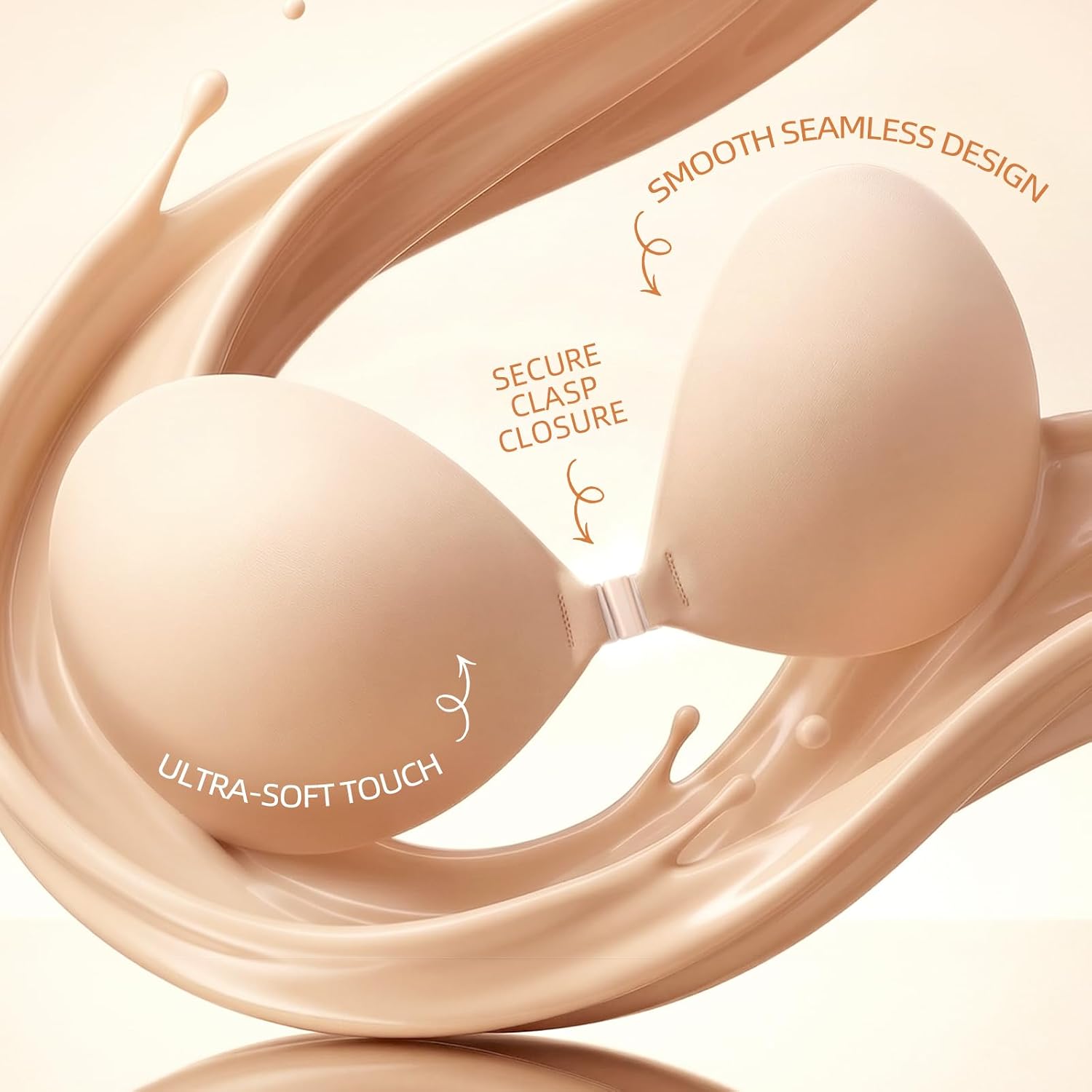 REROIO Ultra Sticky Push Up Backless Bra — image 3
