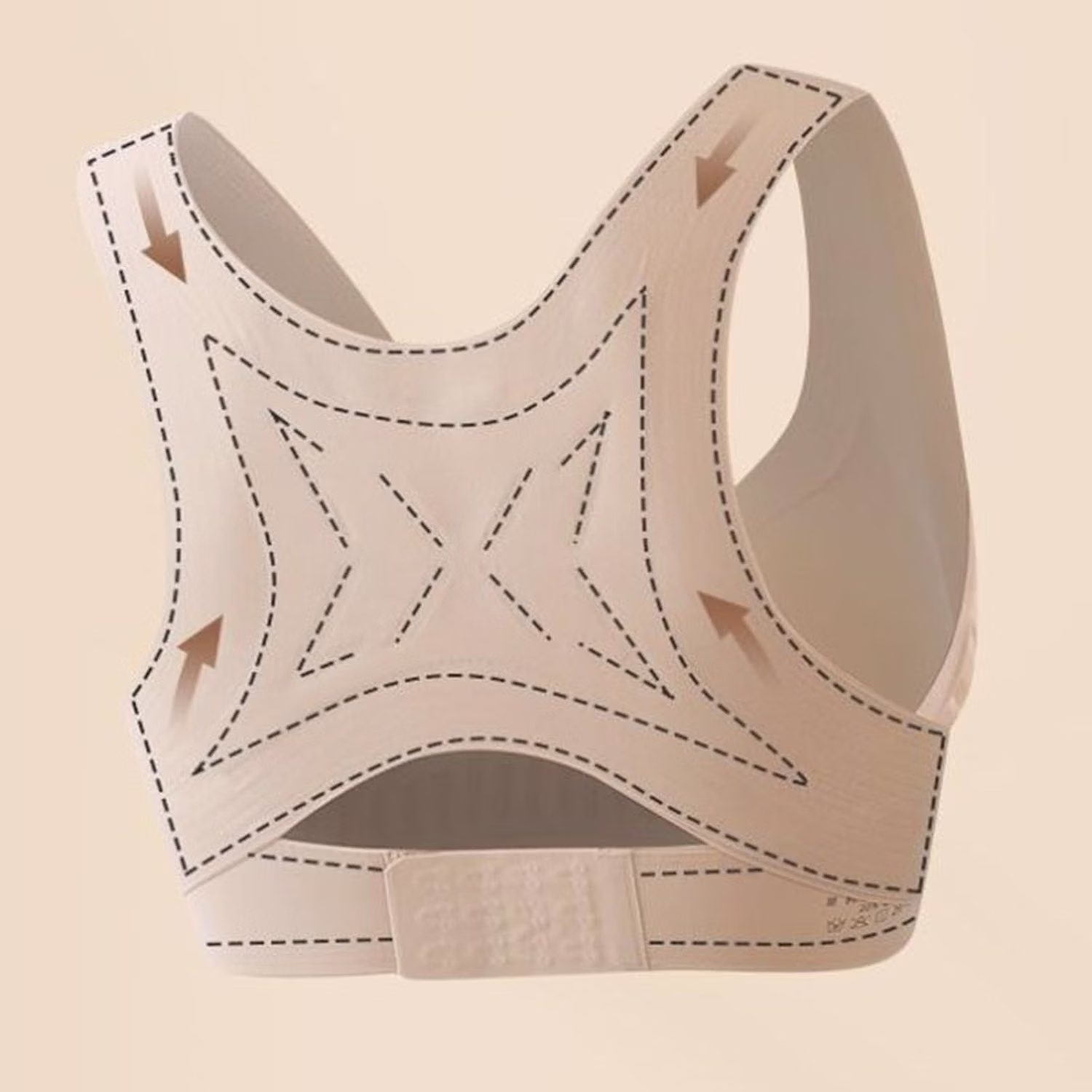yxlaml Women's Front Closure Posture Support Bra — image 3