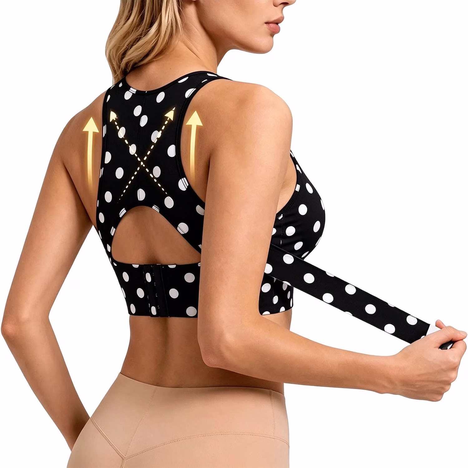 yxlaml Women's Front Closure Posture Support Bra — image 12