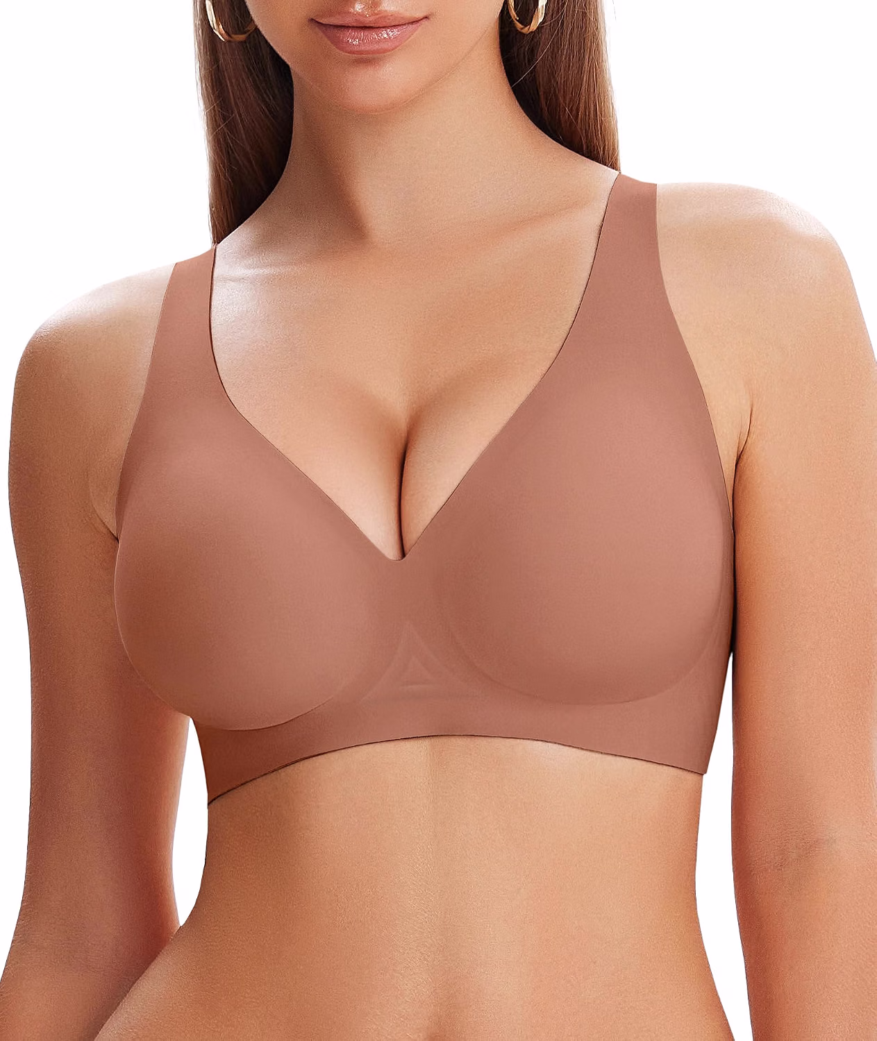 ROIIRO Jelly Wireless Deep V Bra — image 12