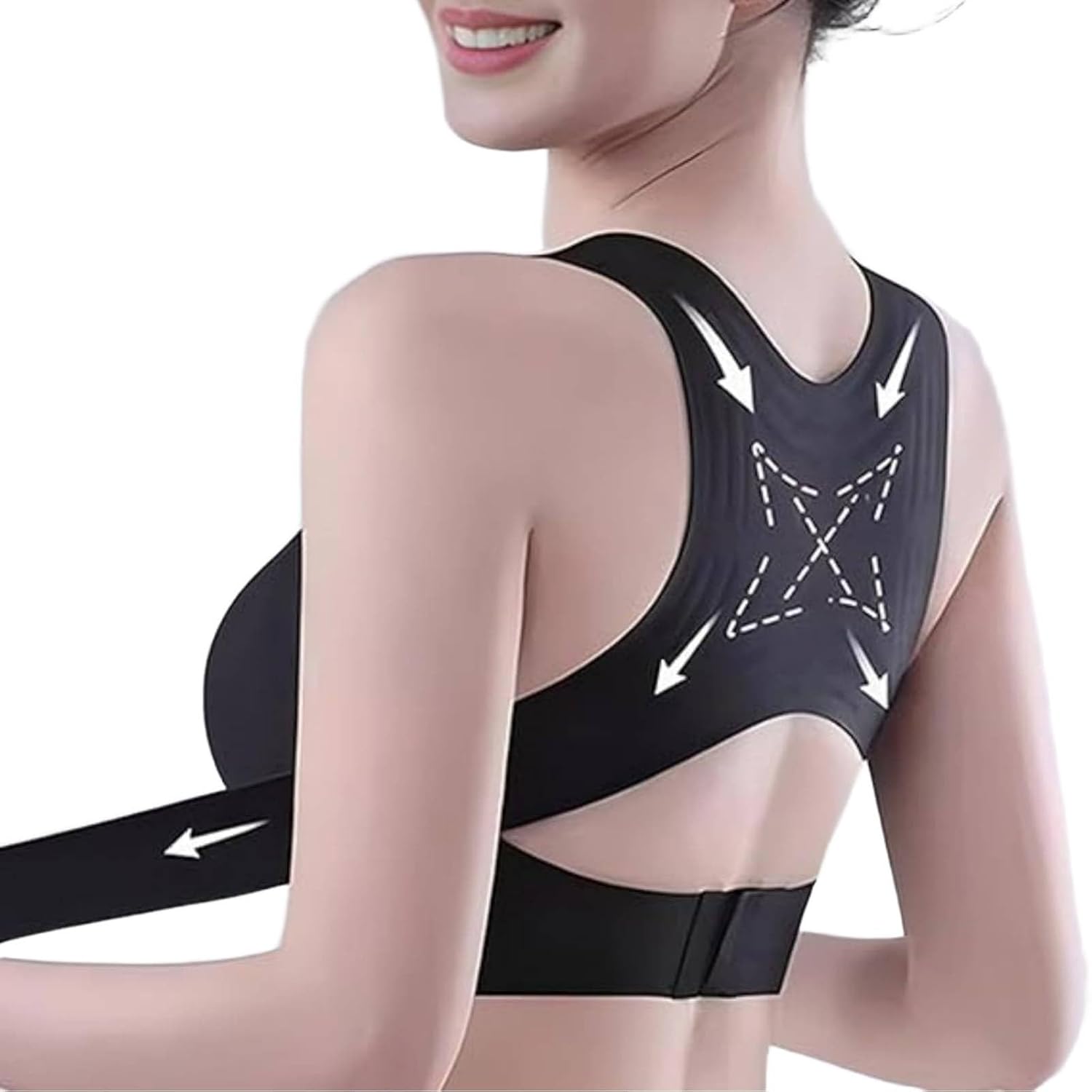 KSADZAIE Women's Front Closure Posture Corrector Bra — image 6