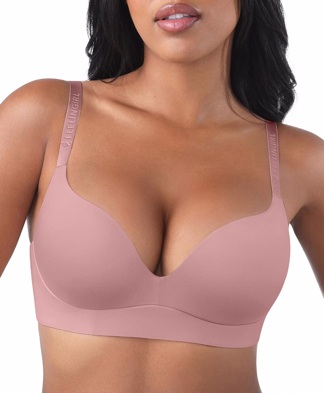 FeelinGirl Wireless Push Up Balconette Seamless Bra — image 8