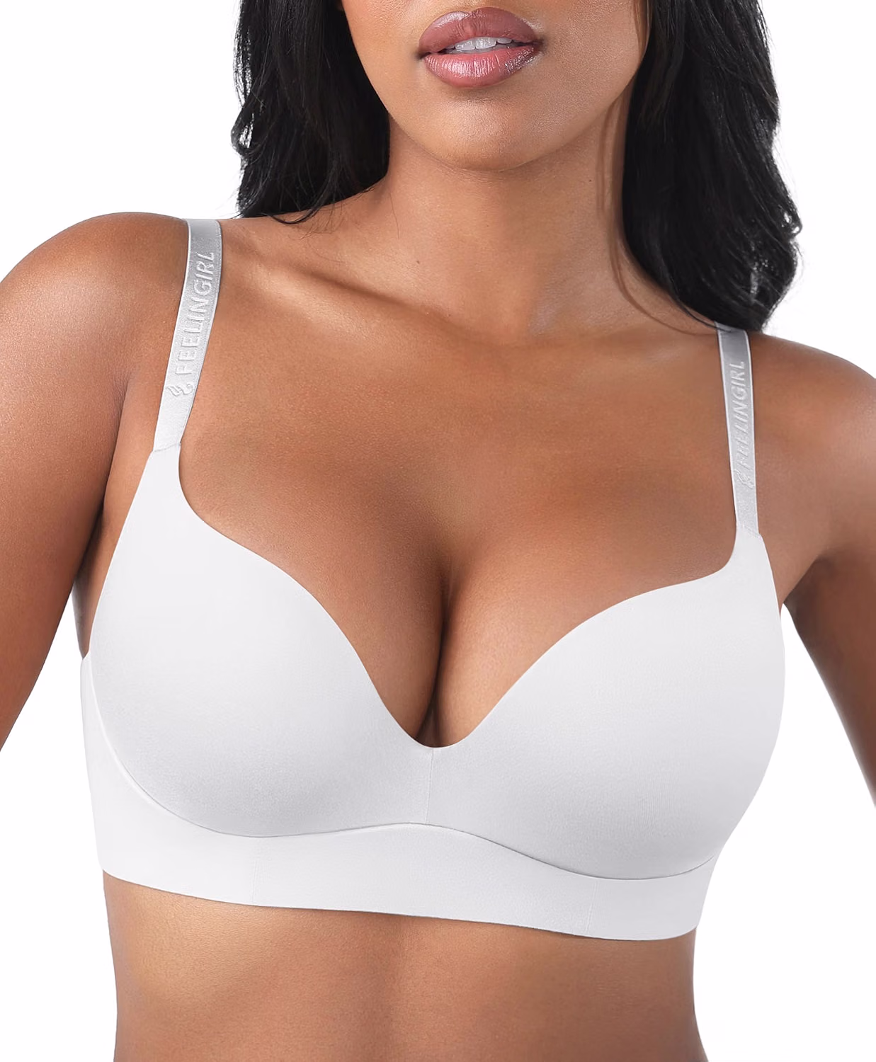 FeelinGirl Wireless Push Up Balconette Seamless Bra — image 9