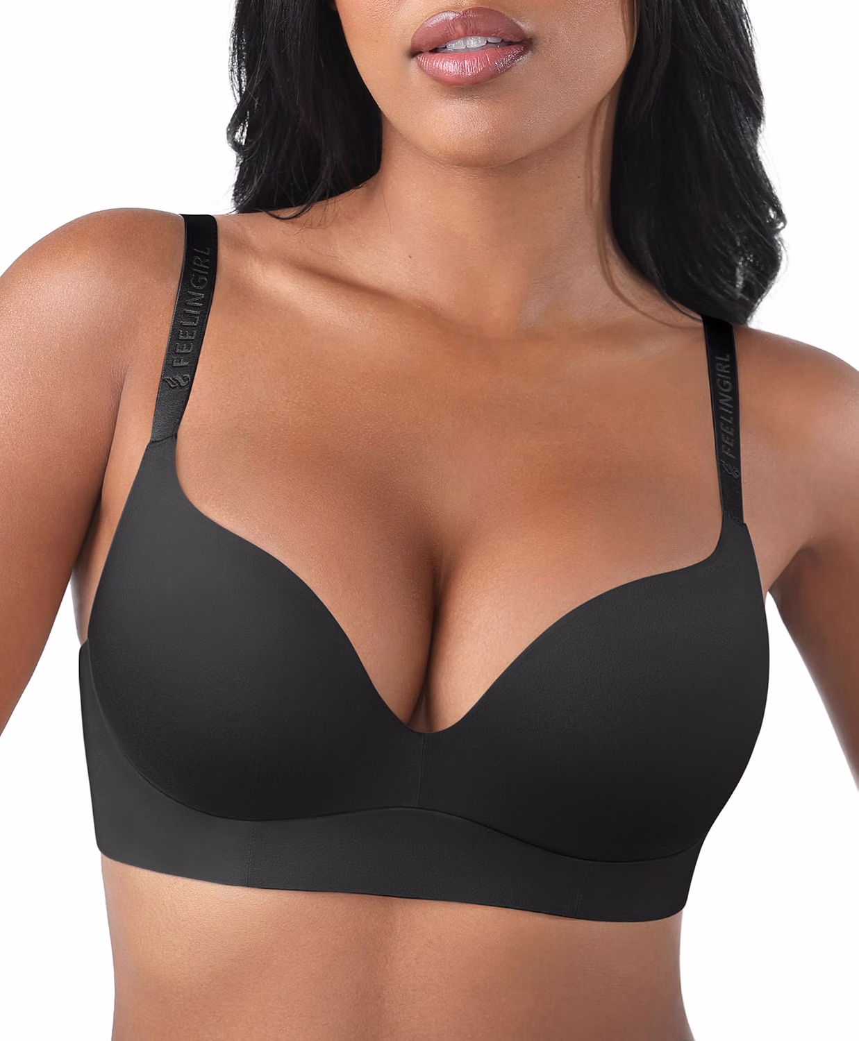 FeelinGirl Wireless Push Up Balconette Seamless Bra — image 10