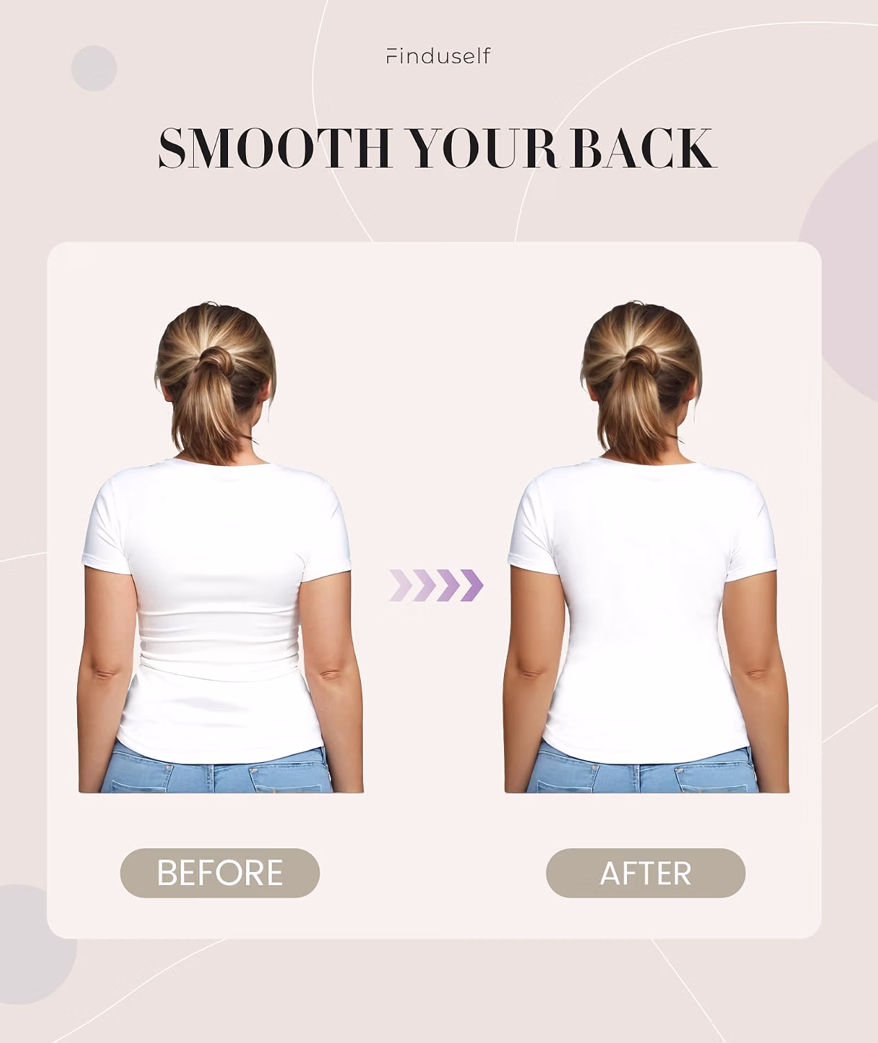 Finduself Strapless Wireless Padded Bandeau Bra — image 5