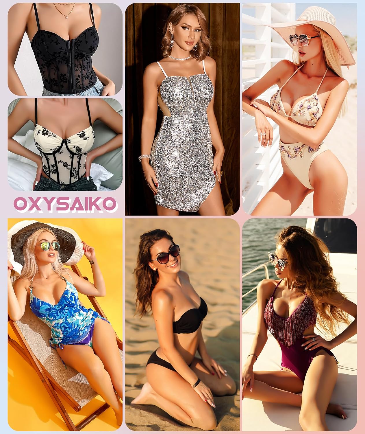 OXYSAIKO Clear Silicone Gel Bra Pads — image 7