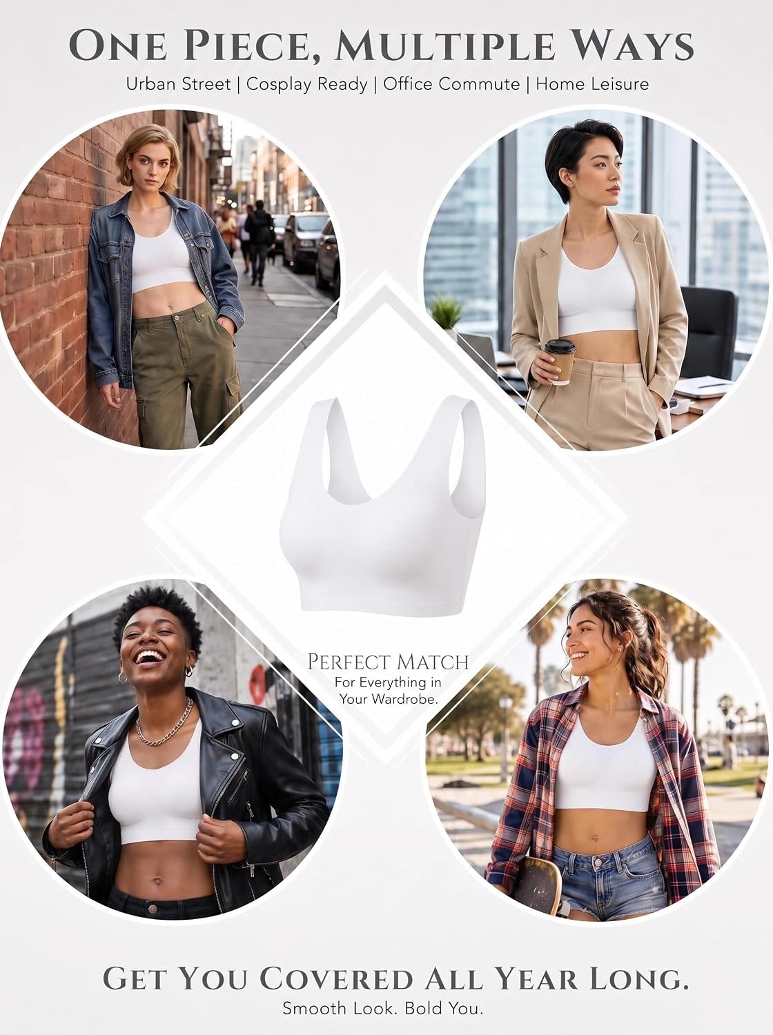 Girlhoney FTM Chest Binder Compression Top — image 6