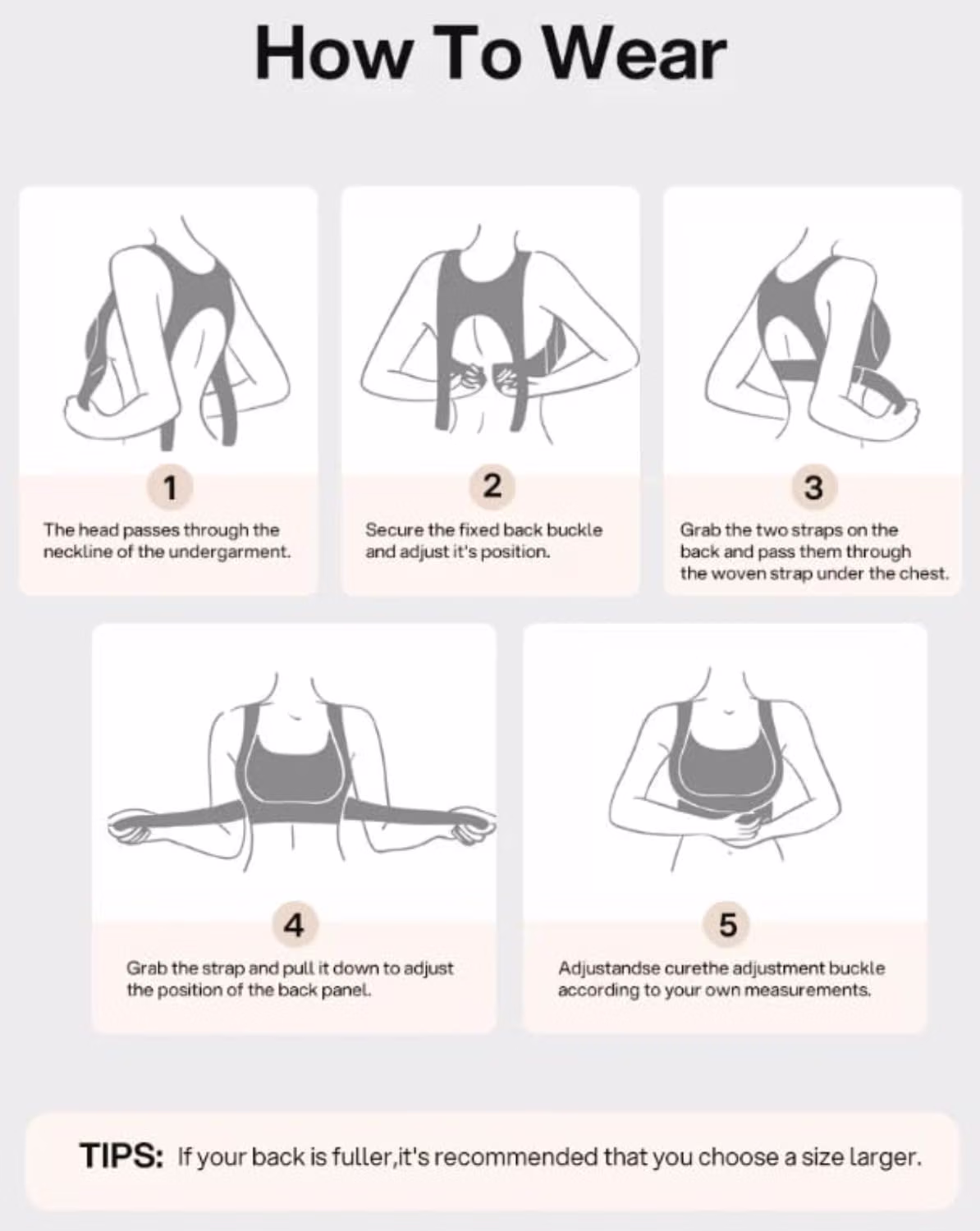 HuayoRong Shapecurve Posture Bra for Women — image 2