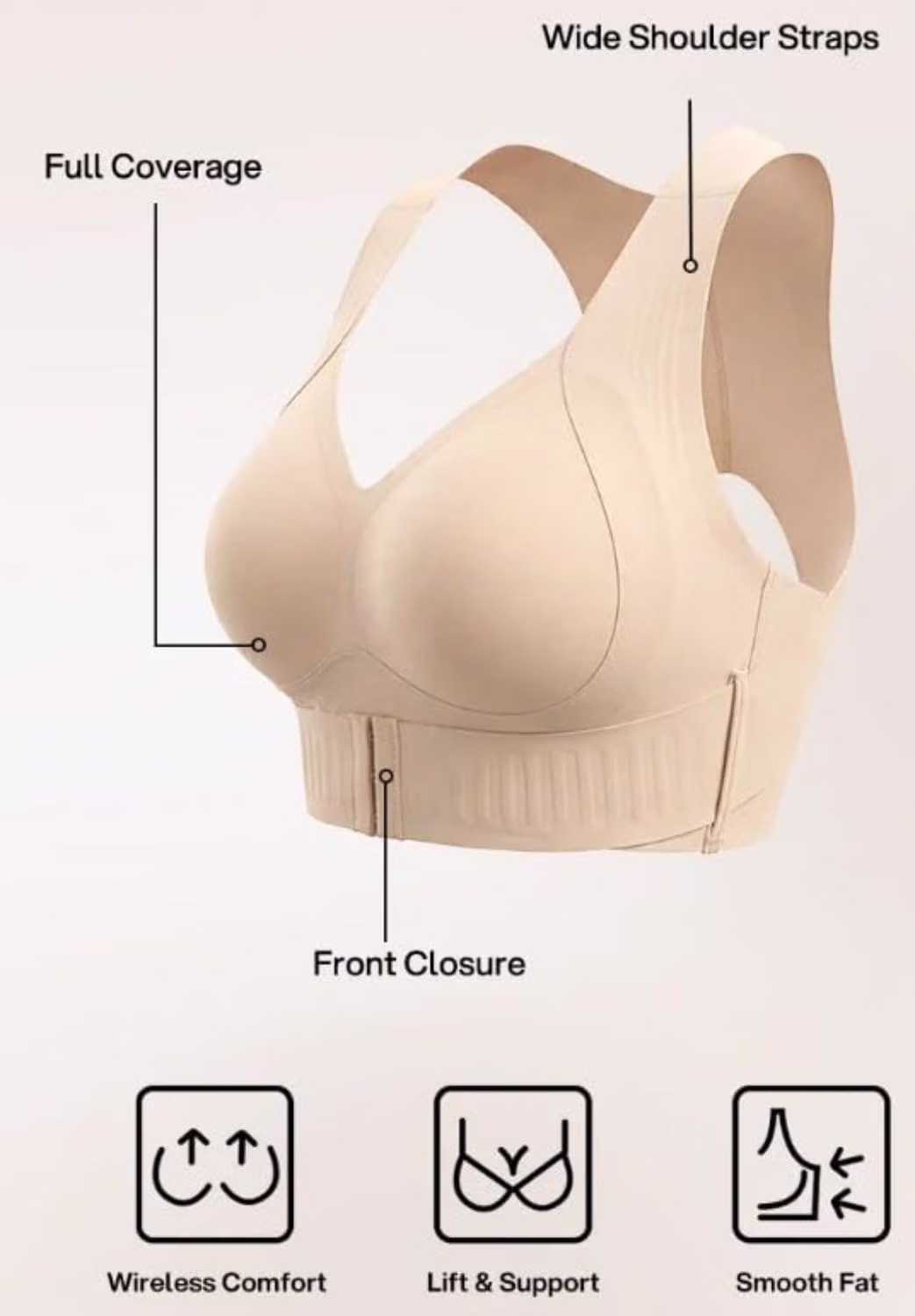 HuayoRong Shapecurve Posture Bra for Women — image 4